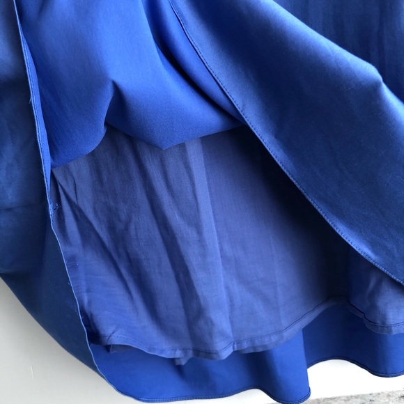 Elie Tahari royal blue sleeveless dress size 10 - Picture 3 of 6